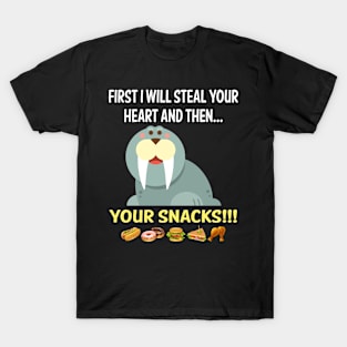 Steal Heart Walrus 33 T-Shirt